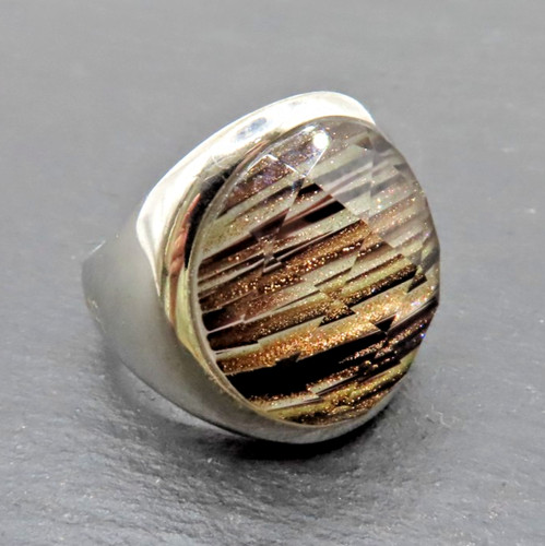 Großer designer ring 925 - großer,