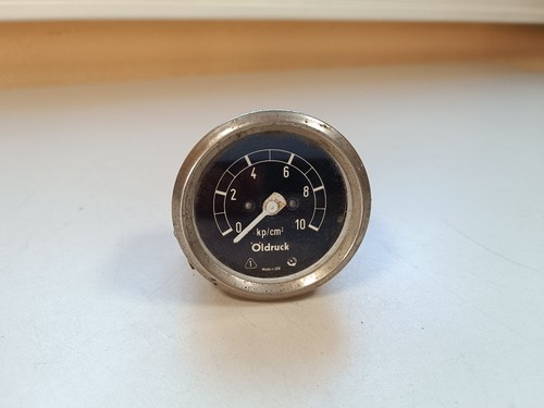 Alte öldruckanzeige manometer - alte,