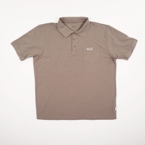Jack wolfskin herren poloshirt - wolfskin,