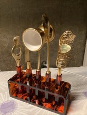 Barset Vintage,70/80 Jahre, 5 teilig mit Acrylgriffe 