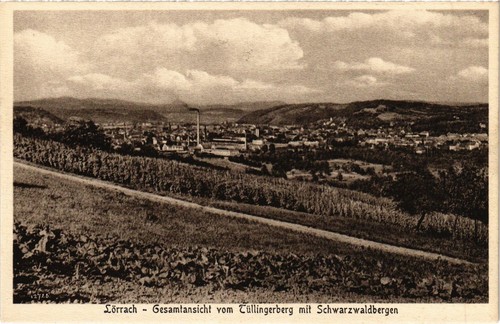 Cpa lorrach gesamtansicht - ak,
