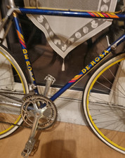 Rosa rennrad blau gelb - rosa,