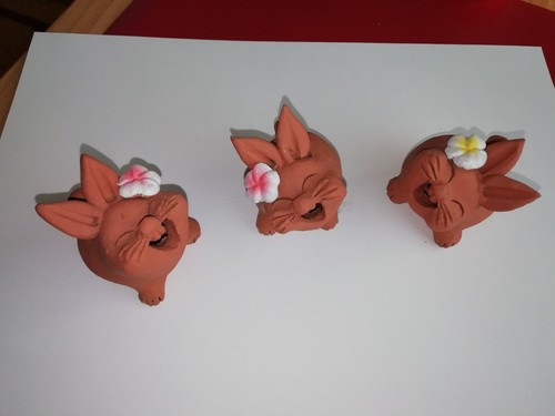 Hasen tonfiguren lustige - hasen,