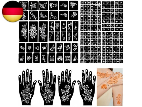 Temporary tattoo schablonen - temporary,