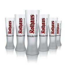6x Rothaus Eiszäpfle Glas