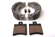 Yamaha Neos YN50 Vorne & Hinten Bremsbacken Bremsbeläge Bremsklötze 
