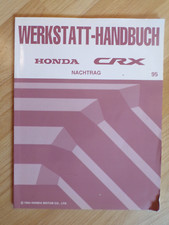 Original Honda Werkstatthandbuch  CRX,  1995, Nachtrag