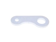 Platte Seitenständer für