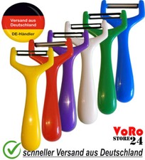 Sparschäler Ziehschäler Kartoffelschäler Spargelschäler Solingen 6 Farben 1Stück