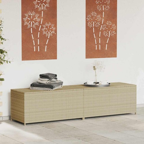 Gartentruhe beige 469l - gartentruhe,