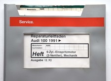 Audi 100 & A6 C4, 6 Zyl.-Motor 2.8 l/174 PS, MKB AAH, Reparaturleitfaden