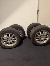 4x 225/55 R16 Sommerreifen (mit originale Peugeot 206 Felgen)