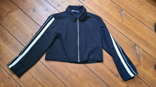 Zara kurzjacke mit kragen - kurzjacke,