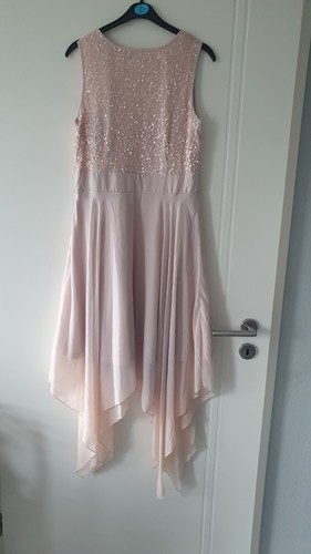 Festliches kleid rosa mit - rosa,