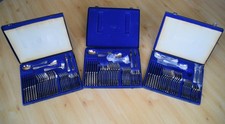 TCM Silberbesteck 90 18/10  35 Teilig 3 Koffer