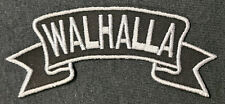 Patch Aufnäher WALHALLA BIKER V8 Hot Rod Big Block Route 66 Motorrad 122