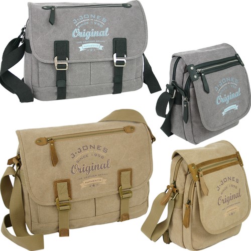Schultertasche aus canvas - aus,
