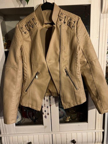 Lederjacke bikerjacke - lederjacke,,