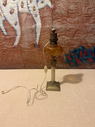 Antike petroleumlampe - antike,