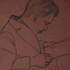 Fritz Tröger Männerporträt