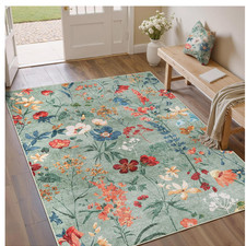 HUGEAR Blumenmuster Teppich