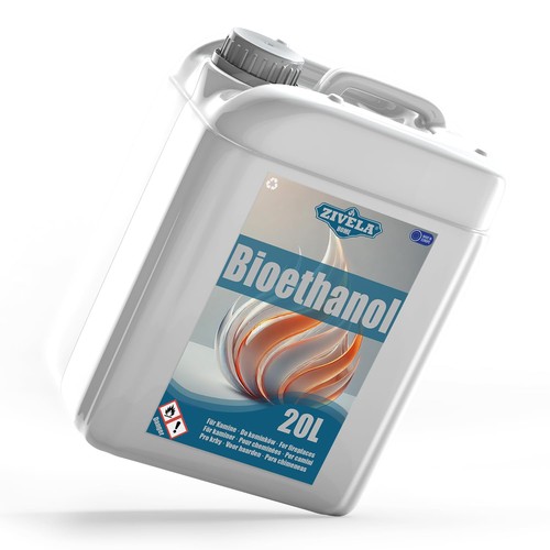 Bioethanol 20l alkohol - 96,6%,