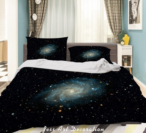 Nachthimmel schwarz quilt - 3d,