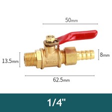 Messing Mini Kugelhahn