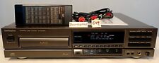 #649 CD-Player Technics SL-PG 420A braun mit FB, Kabel, BDA, Cinch