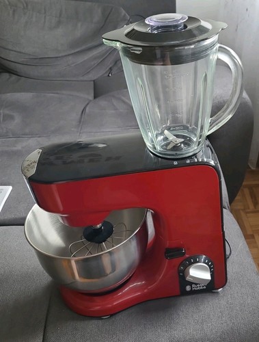Kuchenmaschine rot silber - kuchenmaschine,