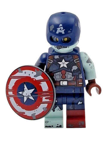 Lego minifigur zombie - minifigur,