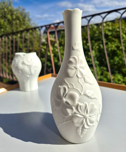 Kaiser porzellan vase weiß - porzellan,