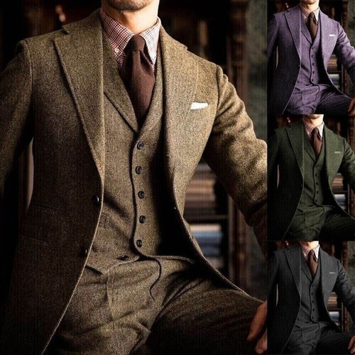 Herren dünner tweed - dünner, anzug