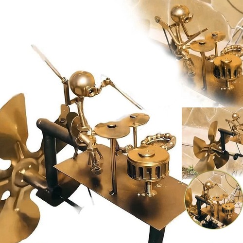 Handmade metal drummer - metal,