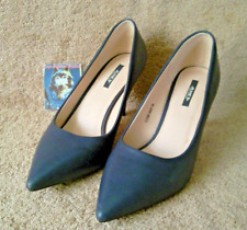 Spitze Pumps Jumex Collection Dame Gr. 39 Navy Schuhe Stiletto High Heels