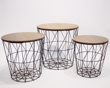 3er Set Design Beistelltisch