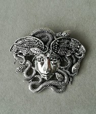 Medusa Brosche Anhänger