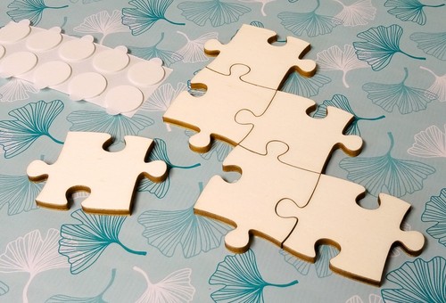 Blanko puzzle unendlich - puzzle,