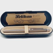 Vintage Pelikan K520 Signum Kugelschreiber Edelstahl 