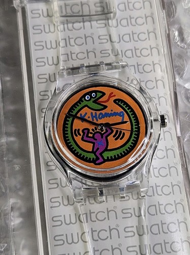 Uhr keith haring serpent - keith,