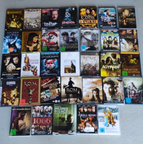 Hunderte gebrauchte dvds - hunderte,