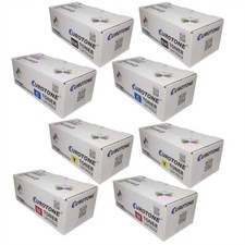 8x Eco Patrone f�r Canon C3500 II C3520i C3525i C3530i Multipack