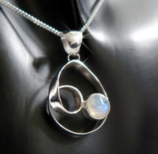 925 ECHT SILBER *** Mondstein