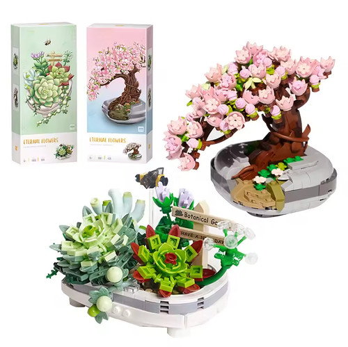 Loz ideas mini plants - mini,