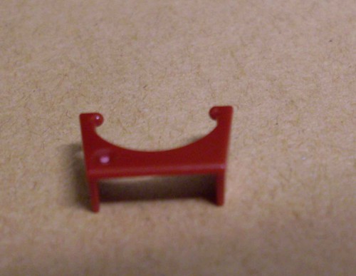 Lego visier helmzubehör - helmzubehör, rot