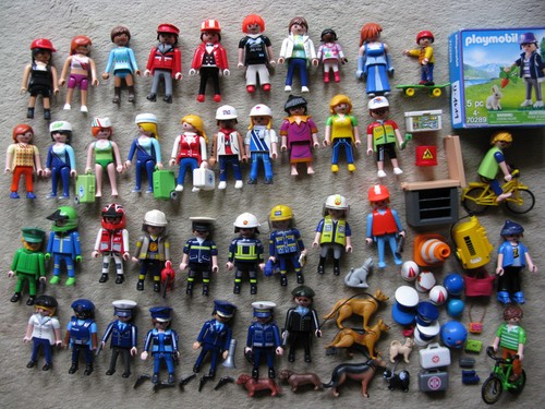 Playmobil menschen und 9 - 40,