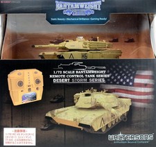 1/72 R/C VS Tank Abrams (Desert A) (RC Model) TORRO  Waltersons Bantamweight OVP