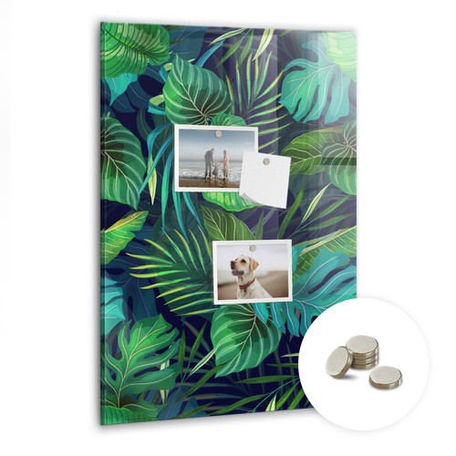 Magnettafel glas mit magneten - magnettafel,