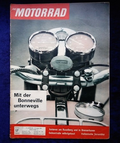 Motorrad 1962 test - motorrad, 17/1962,