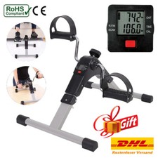 Heimtrainer Pedaltrainer Mini Bike Arm - Beintrainer Büro Fahrradtrainer LCD